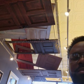 The Met - tables hanging from the ceiling! - Wine Bars Near Me - Lima, Ohio