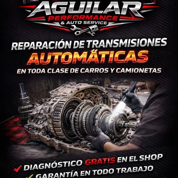 Aguilar Performance & Auto Service - Automatic transmission repair for all types of cars and trucks!! - Auto Repair Near Me - Dallas, Texas Aguilar Performance & Auto Service - Automatic transmission repair for all types of cars and trucks!! - Auto Repair Near Me - Dallas, Texas