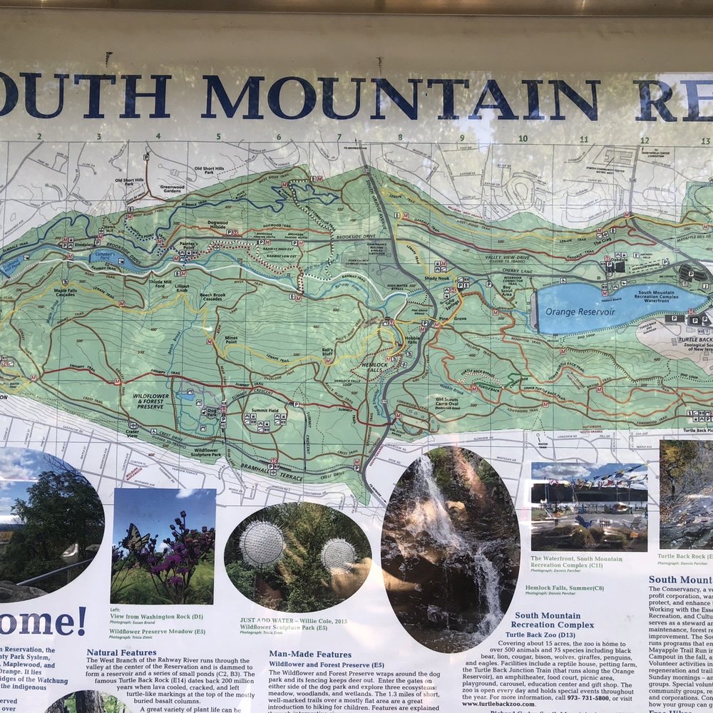 South Mountain Reservation - Map of the reservation - Hiking Near Me - Short Hills, New Jersey South Mountain Reservation - Map of the reservation - Hiking Near Me - Short Hills, New Jersey