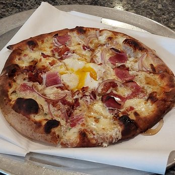 Blackbird Woodfire - This is the egg " morning hang in there" pizza I soo wanted but could not fit in our busy schedule of eating!! - Pizza Near Me - Fargo, North Dakota Blackbird Woodfire - This is the egg " morning hang in there" pizza I soo wanted but could not fit in our busy schedule of eating!! - Pizza Near Me - Fargo, North Dakota