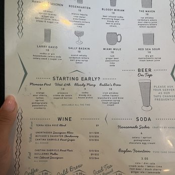 Perly's - Drink side of menu - Delis Near Me - Richmond, Virginia