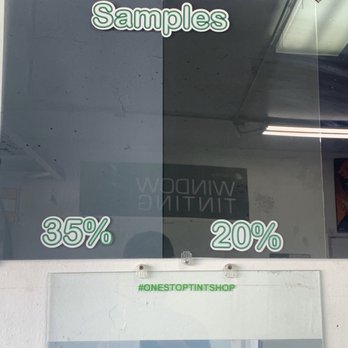 One Stop Window Tint Shop - Tint samples - Auto Glass Services Near Me - Los Angeles, California One Stop Window Tint Shop - Tint samples - Auto Glass Services Near Me - Los Angeles, California