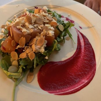 Chez Loma - Three Beets Salad - French Near Me - Coronado, California Chez Loma - Three Beets Salad - French Near Me - Coronado, California