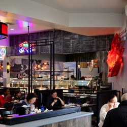 Umi Sushi & Seafood Buffet - Inside of the restaurant