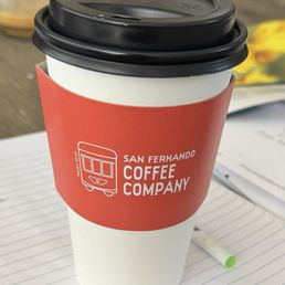 Proof I was there...horchata latte inside!