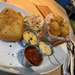 Proof Kitchen and Bar - Fish & Chips with tater tots