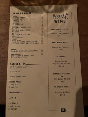 Menu photo 5 Indaco Charleston, SC Menu photo 5 Indaco Charleston, SC