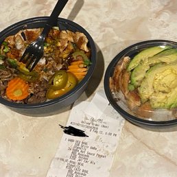 Bowls with no veggies didn't even notice till I added my carrot and jalapeños Bowls with no veggies didn't even notice till I added my carrot and jalapeños