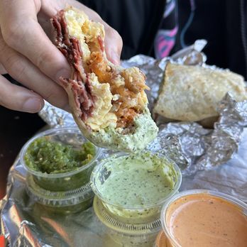 Bread & Breakfast - Burbank - Give me all the sauces (but cilantro crema was the best) - Breakfast & Brunch Near Me - Burbank, California Bread & Breakfast - Burbank - Give me all the sauces (but cilantro crema was the best) - Breakfast & Brunch Near Me - Burbank, California