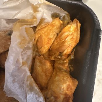 Fire Wings - Natomas - These are the "buffalo" wings I ordered. No Buffalo flavor, barely any sauce , and no crisp whatsoever. No way were these wings fried. - Chicken Wings Near Me - Sacramento, California Fire Wings - Natomas - These are the "buffalo" wings I ordered. No Buffalo flavor, barely any sauce , and no crisp whatsoever. No way were these wings fried. - Chicken Wings Near Me - Sacramento, California