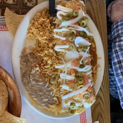 Pancho's II Mexican Restaurant - Super burrito dinner