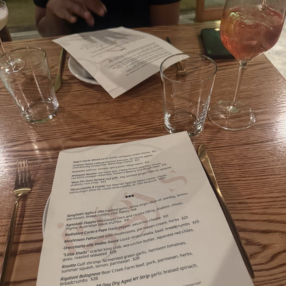 Iggys - Menu - Italian Near Me - Nashville, Tennessee