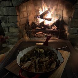 The Cheshire Arms - Brought take out home for New Year's Day- we couldn't have found a better meal to celebrate.