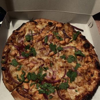 Double Play Pizza - Small Thai chicken pizza - Pizza Near Me - Camarillo, California Double Play Pizza - Small Thai chicken pizza - Pizza Near Me - Camarillo, California