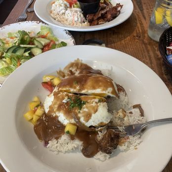 Z Cafe - Loco moco and chicken katsu plate. - Breakfast & Brunch Near Me - Bonsall, California