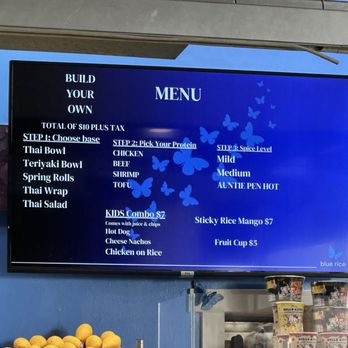 Blue Rice Cafe - Menu - Juice Bars & Smoothies Near Me - Folsom, California