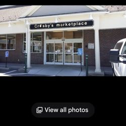 Crosbys Marketplace - the exit doors from crosbys