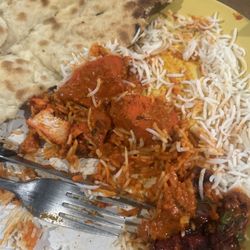 Chili Chicken, Chicken Tikka Masala. Sorry i started eating before the photo. To good to site.