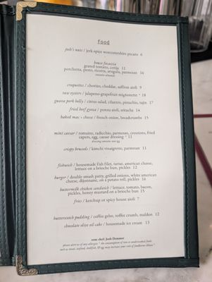 Menu photo 2 Dba Orlando, FL Menu photo 2 Dba Orlando, FL