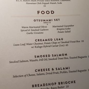 Bar Leather Apron - Menu - Cocktail Bars Near Me - Honolulu, Hawaii