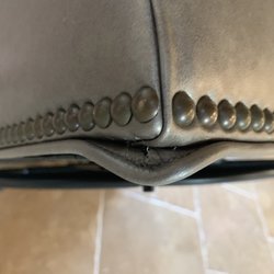 Las Cruces Upholstery Center - Failed to attach leather piping