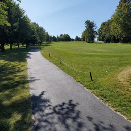 From greenside looking back to fairway From greenside looking back to fairway