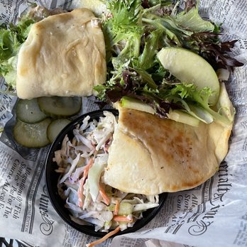 Stormcloud Brewing - Chicken Salad Sandwich with real chunks of chicken was very good. - Brewpubs Near Me - Frankfort, Michigan
