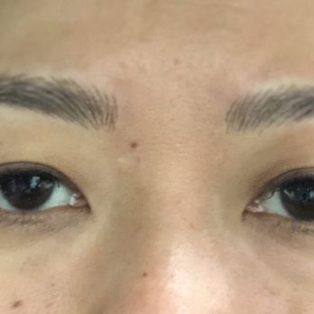 Magnolia Lash & Brow Studio - Day 1 of microblading - Permanent Makeup Near Me - Cypress, Texas