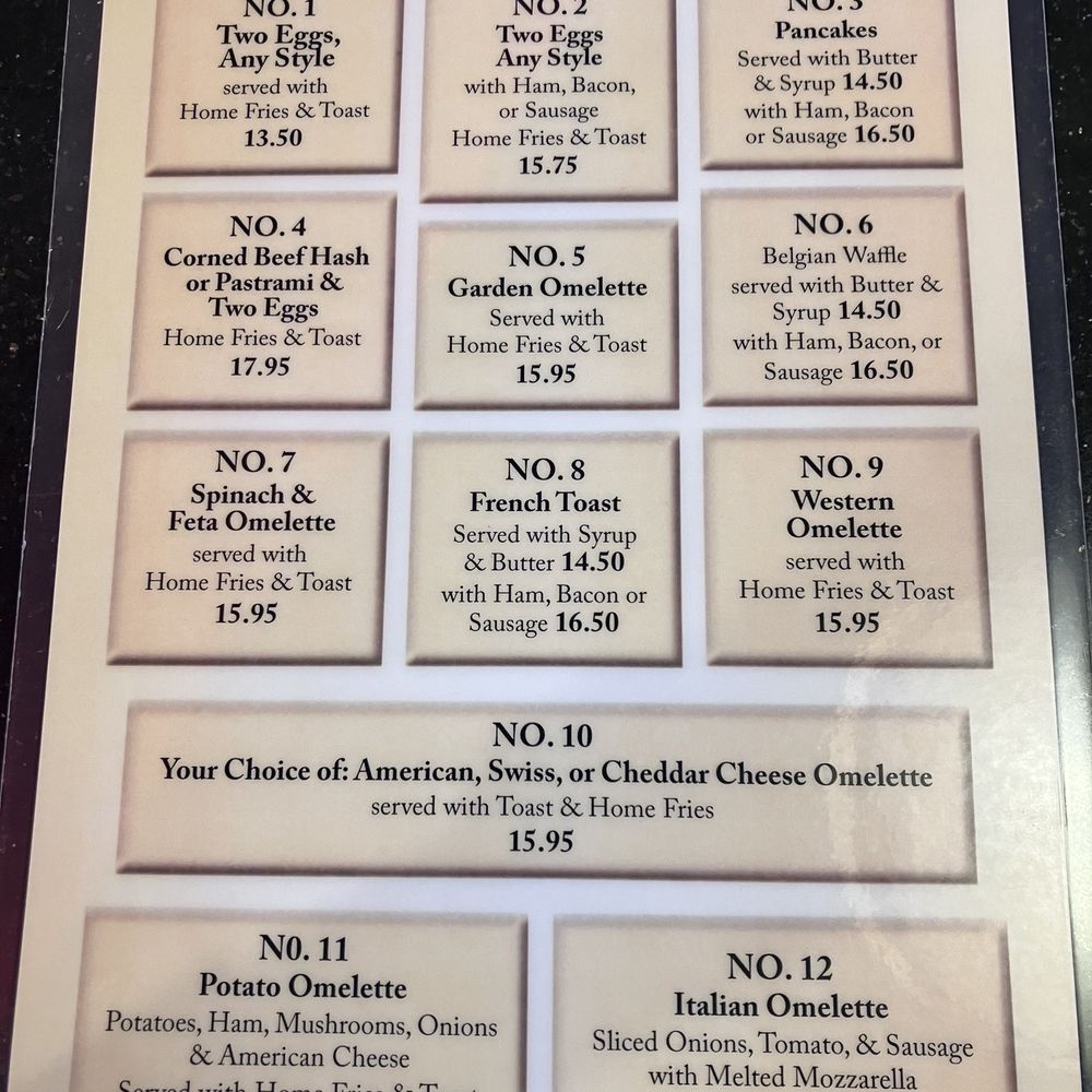 Apollo Diner - Breakfast Menu 12/2023 - Diners Near Me - East Meadow, New York Apollo Diner - Breakfast Menu 12/2023 - Diners Near Me - East Meadow, New York