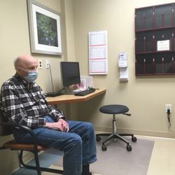 Gil Amaryllis, MD - My dad is a good sport and let me take a photo!