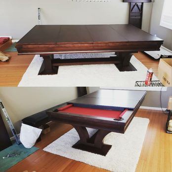 Sean's Billiards - A beautiful new table setup with a matching dining top and bench. - Pool & Billiards Near Me - Napa, California Sean's Billiards - A beautiful new table setup with a matching dining top and bench. - Pool & Billiards Near Me - Napa, California