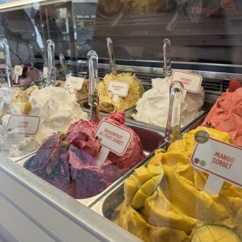Gelatissimo - Gelatissimo's sorbet assortment - Gelato Near Me - Newport Beach, California