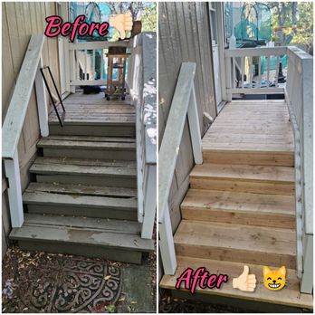 MC Renovations - Back porch... Isn't it beautiful lol - Fences & Gates Near Me MC Renovations - Back porch... Isn't it beautiful lol - Fences & Gates Near Me
