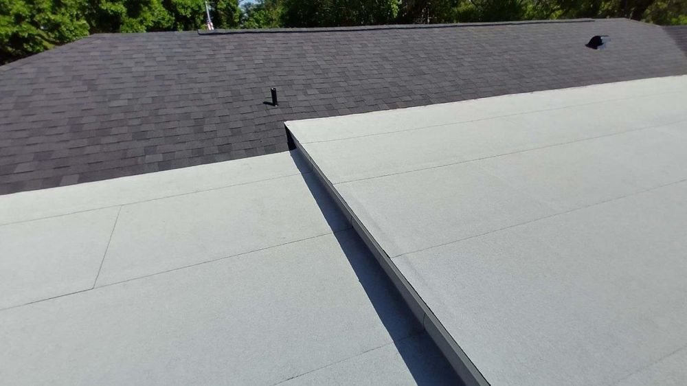 Slide of Weathered Roofing