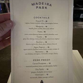 Madeira Park - Cocktails 5/7/25 - Wine Bars Near Me - Atlanta, Georgia Madeira Park - Cocktails 5/7/25 - Wine Bars Near Me - Atlanta, Georgia