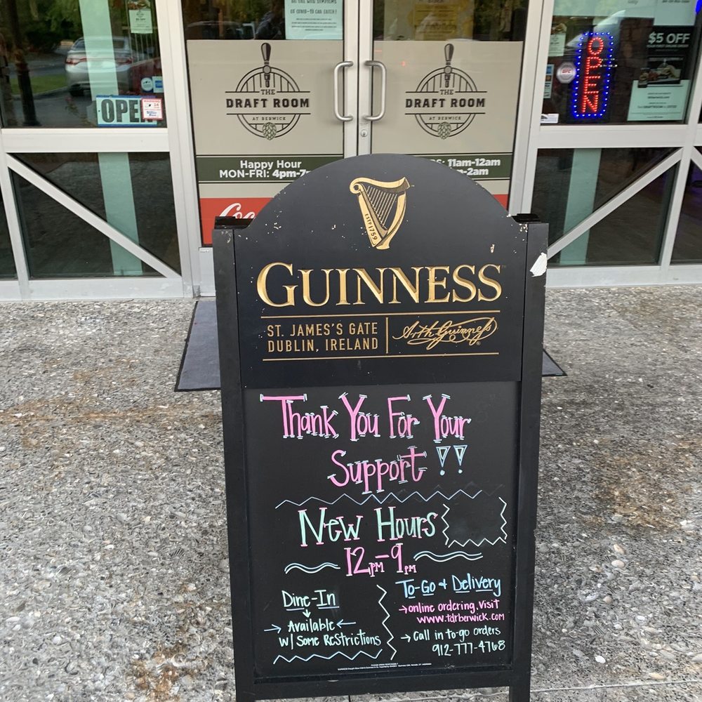 The Draft Room At Berwick - New hours - Sports Bars Near Me - Savannah, Georgia The Draft Room At Berwick - New hours - Sports Bars Near Me - Savannah, Georgia
