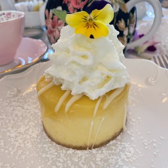 Lisa's Tea Treasures - Lemon cheesecake - Tea Rooms Near Me - Campbell, California Lisa's Tea Treasures - Lemon cheesecake - Tea Rooms Near Me - Campbell, California