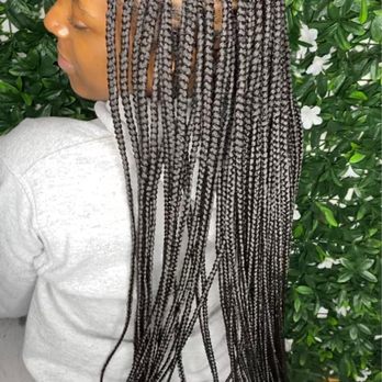 Hairstyles by K - S/M Knotless butt length braids - Hair Stylists Near Me - Brooklyn, New York Hairstyles by K - S/M Knotless butt length braids - Hair Stylists Near Me - Brooklyn, New York