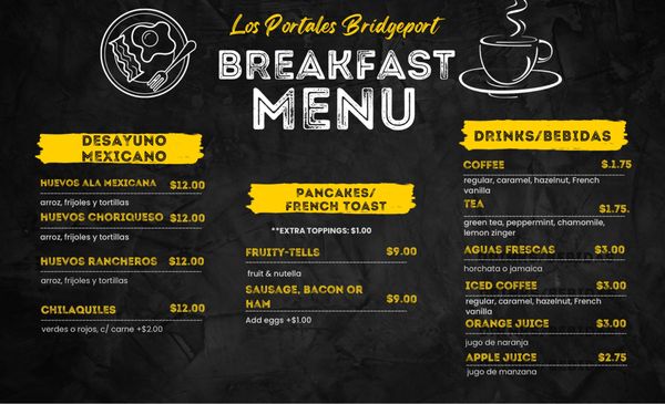 Menu photo 2 Los Portales Bridgeport, CT Menu photo 2 Los Portales Bridgeport, CT