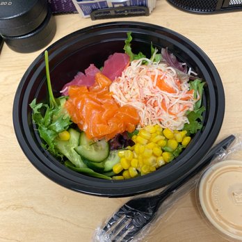 Poke Stop - Disappointed. It's not even filled to the top. $12 worth - Ramen Near Me - Fort Worth, Texas