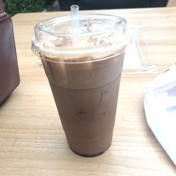Java Jitters Coffee - Large iced turtle mocha.
