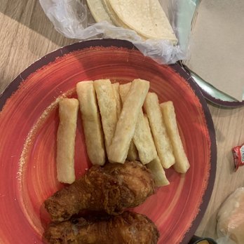 Pollo Campero - 2 piece with yucca fries - Latin American Near Me - Burbank, California
