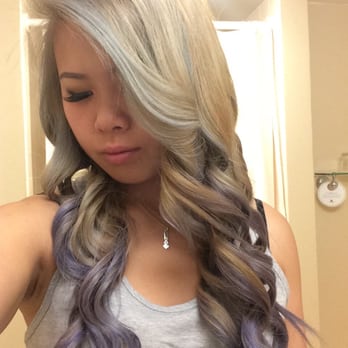 Stowaway Studio - Purple tips were added on by myself but the ash on top is beautiful! - Hair Salons Near Me - Aptos, California Stowaway Studio - Purple tips were added on by myself but the ash on top is beautiful! - Hair Salons Near Me - Aptos, California