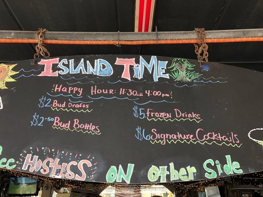 Menu photo 6 Island Time Bar & Grill Bradenton Beach, FL
