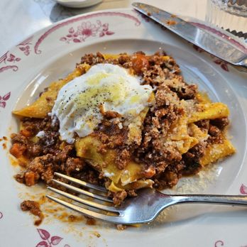 San Morello - Lamb bolognese with whipped cheese. So yummy. - Italian Near Me - Detroit, Michigan San Morello - Lamb bolognese with whipped cheese. So yummy. - Italian Near Me - Detroit, Michigan