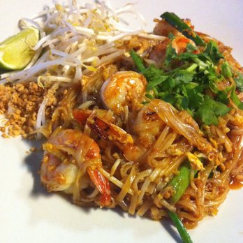 Siamese Basil Thai Restaurant - Shrimp pad thai - Thai Near Me - Norcross, Georgia
