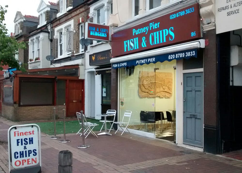 PUTNEY PIER FISH AND CHIPS near you at 86 Lower Richmond Road, London