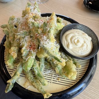 Sama Handroll - Tempura green beans - Japanese Near Me - Los Angeles, California