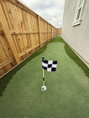Putting Green- Artificial Turf - ⛳ Transform your backyard with a custom putting green made from premium artificial turf! Perfect your game at home with low-maintenance, all-weather turf—contact us today for a free estimate! Putting Green- Artificial Turf - ⛳ Transform your backyard with a custom putting green made from premium artificial turf! Perfect your game at home with low-maintenance, all-weather turf—contact us today for a free estimate!