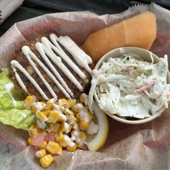 Sea Salt Eatery - Crabcake Basket - Seafood Near Me - Minneapolis, Minnesota